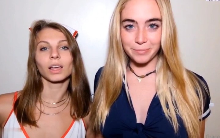 Grace Charis Playing dress up with kjanecaron