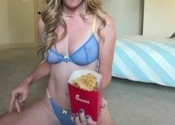 Grace Charis Snack Lingerie Video