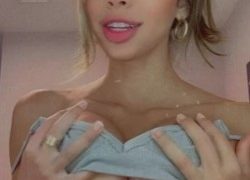 Carolina Samani huge nude boobs