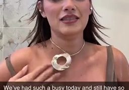 Natalie Noel Instagram Entrepreneur shower nip slip