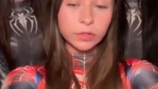 Sophie rain spider man Hot video