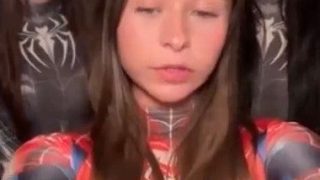 Sophie rain spider man Hot video